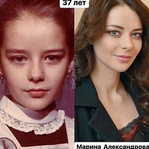 Актрисы отечественного. Кинематографа: в детстве и сейчас. 05