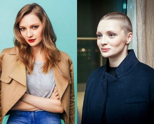 Те самые актрисы, которые побрили голову ради роли в фильме. 04