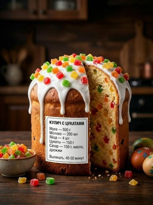 9 рецептов куличей. 04 9 рецептов куличей. 04