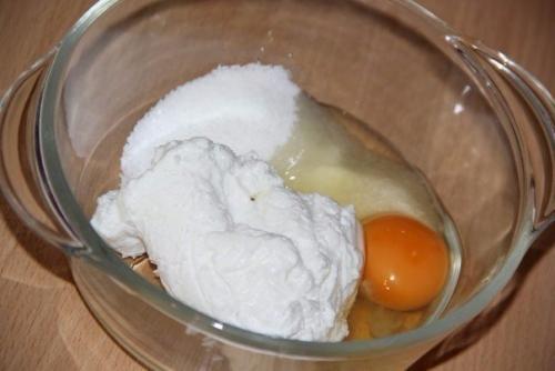 Творожный пирог с ананасами. 02 Творожный пирог с ананасами. 02