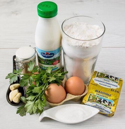 Чесночные булочки к борщу. 01