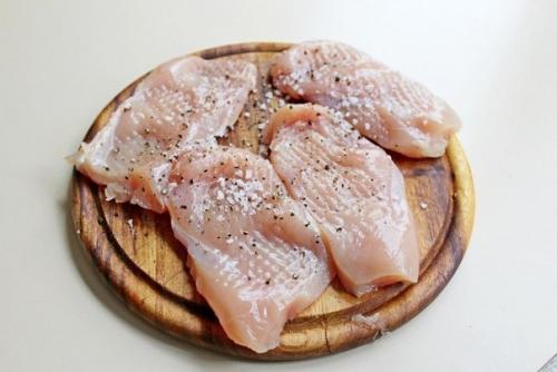 Диетический куриный салатик. 01 Диетический куриный салатик. 01