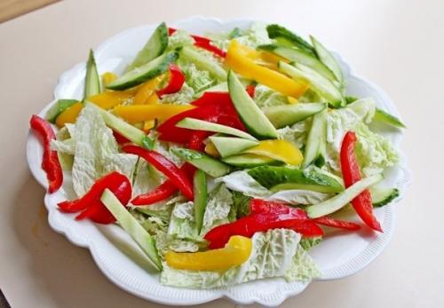 Диетический куриный салатик. 04 Диетический куриный салатик. 04