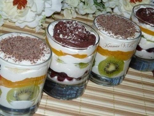 Топ - 5 лёгких десертов. 01 Топ - 5 лёгких десертов. 01