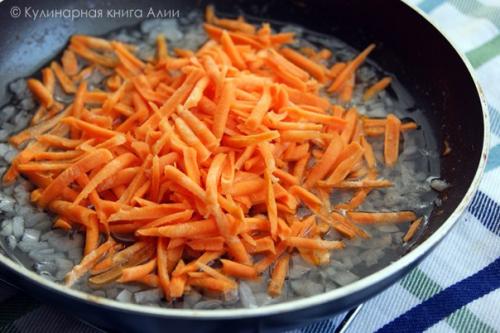 Чечевичный суп с копченой колбаской и чесночком. 04 Чечевичный суп с копченой колбаской и чесночком. 04