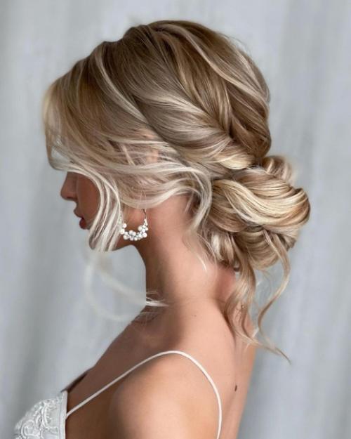 10 вечерних причесок, которые делаются из локонов! 07