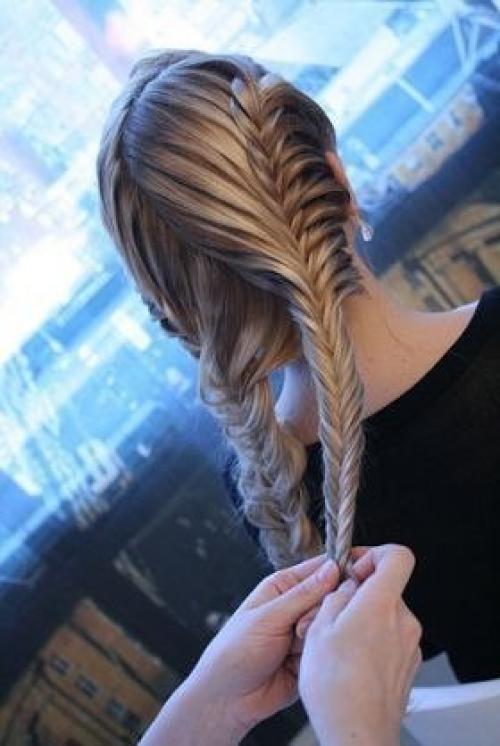 Пошаговый урок создания роскошной вечерней прически? 07