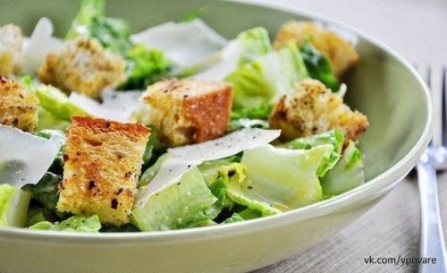 Салат Цезарь: 5 рецептов на выбор. 02 Салат Цезарь: 5 рецептов на выбор. 02