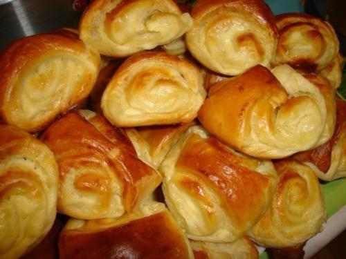 Простые булочки с творогом. Простые булочки с творогом.