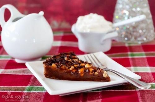 Шоколадный тарт с фундуком. 07 Шоколадный тарт с фундуком. 07