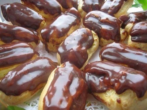 Заварные пирожные. Ингредиенты: Заварные пирожные. Ингредиенты: