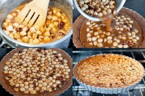 Шоколадный тарт с фундуком. 04 Шоколадный тарт с фундуком. 04