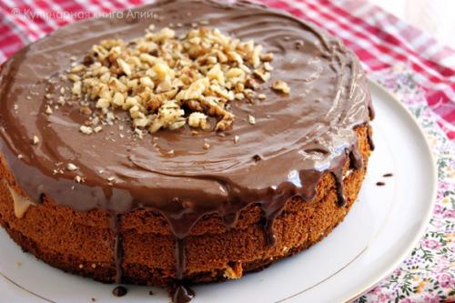 Медовый бисквит. Готовила я так: Медовый бисквит. Готовила я так: