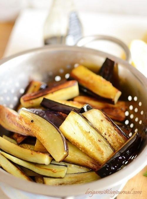 Баклажаны в остром чесночном соусе. 04 Баклажаны в остром чесночном соусе. 04