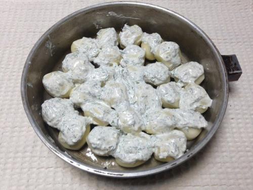 Молодой картофель под сметанным соусом. 05 Молодой картофель под сметанным соусом. 05