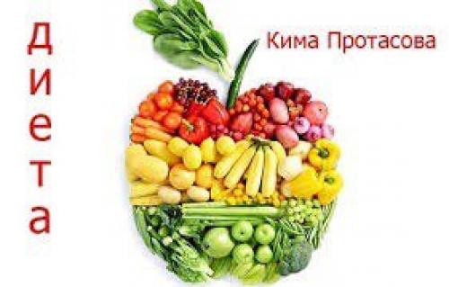 Диета Протасова кима.