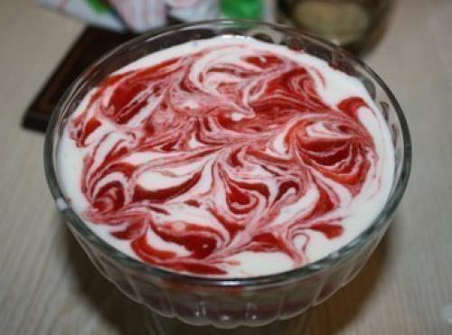 Сметанно - клубничное желе. 04 Сметанно - клубничное желе. 04