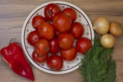 Помидоры закусочные.  Отличная закуска из свежих домашних помидорчиков! 01 Помидоры закусочные.  Отличная закуска из свежих домашних помидорчиков! 01