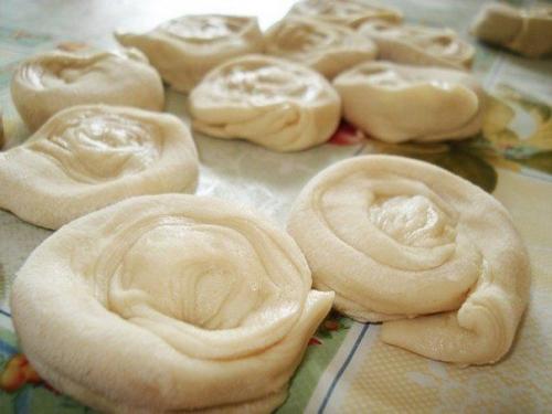 Cлоёная самса с мясом. 03