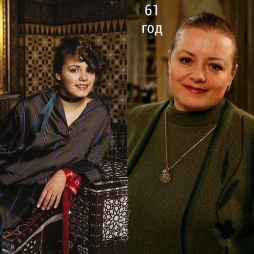 Популярные советские актрисы в молодости и сейчас. 01