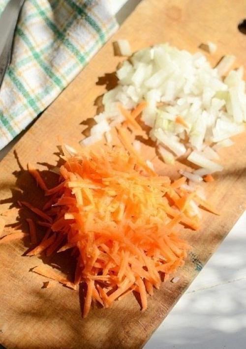 Баклажаны, запечённые с шампиньонами и сулугуни. 04