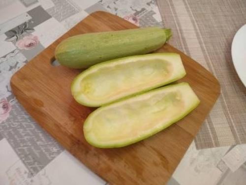 Вкуснейшие лодочки из кабачков. 01 Вкуснейшие лодочки из кабачков. 01