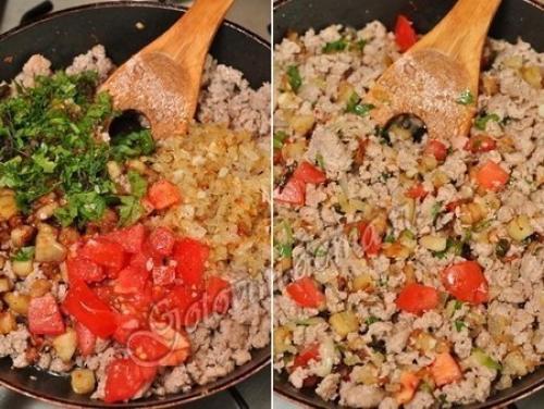 Баклажаны, фаршированные мясом. 08 Баклажаны, фаршированные мясом. 08