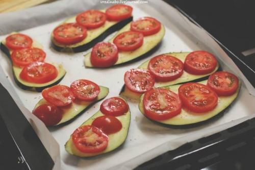 Баклажаны под помидорами с сыром. 04 Баклажаны под помидорами с сыром. 04