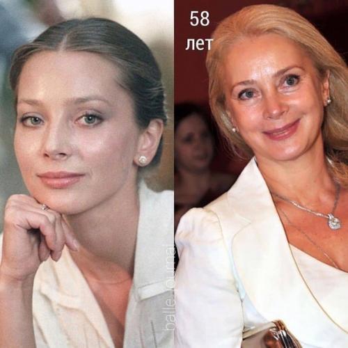 Популярные советские актрисы в молодости и сейчас. 03