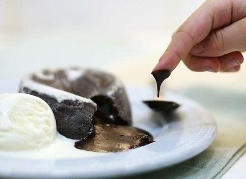 Тающий шоколад (Fondant au Chocolat). 07