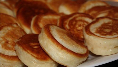 Пышные оладьи.  Ингредиенты: