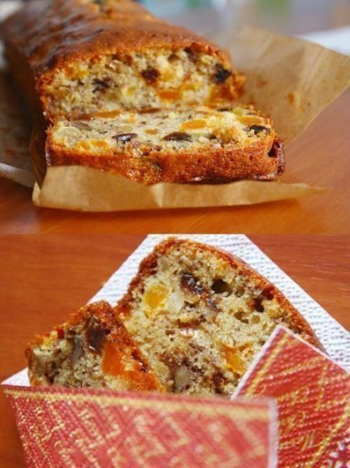 Кекс с сухофруктами. 04
