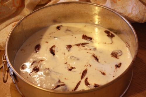 Шоколадно - банановый Брауни - чизкейк. 04