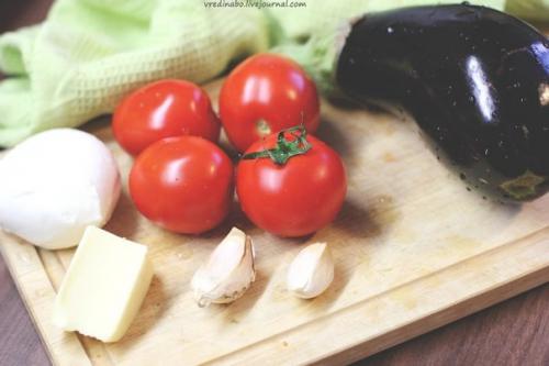 Баклажаны под помидорами с сыром. 01 Баклажаны под помидорами с сыром. 01