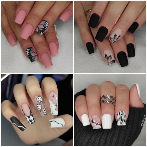 40 классный идей маникюра для августа. 05