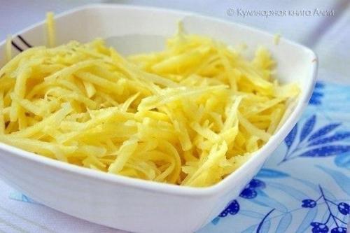 Картошечка скоростная.  Ингредиенты: 01