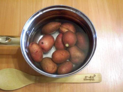 Картошка под чесночным соусом в духовке. 02 Картошка под чесночным соусом в духовке. 02