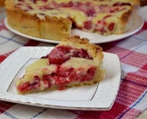 Цветаевский пирог с малиновой начинкой. 07 Цветаевский пирог с малиновой начинкой. 07