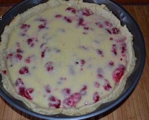 Цветаевский пирог с малиновой начинкой. 05 Цветаевский пирог с малиновой начинкой. 05