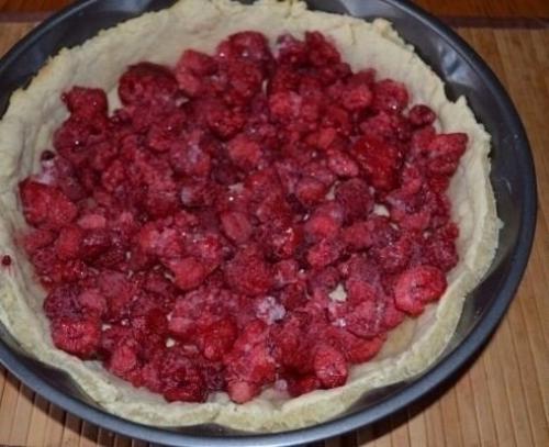 Цветаевский пирог с малиновой начинкой. 04 Цветаевский пирог с малиновой начинкой. 04