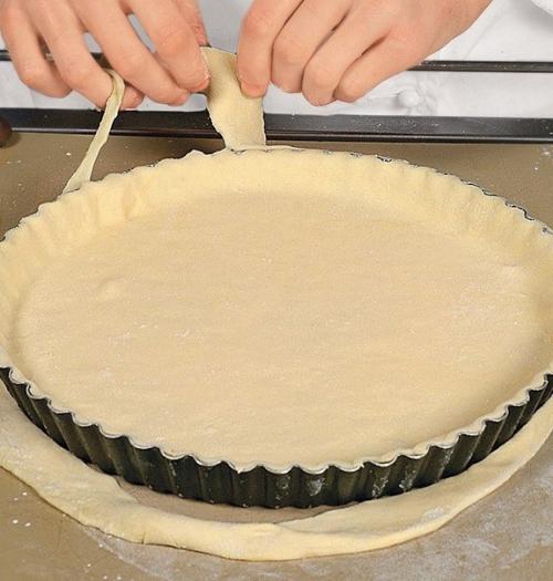 Пирог с персиками и вишнями. 03 Пирог с персиками и вишнями. 03