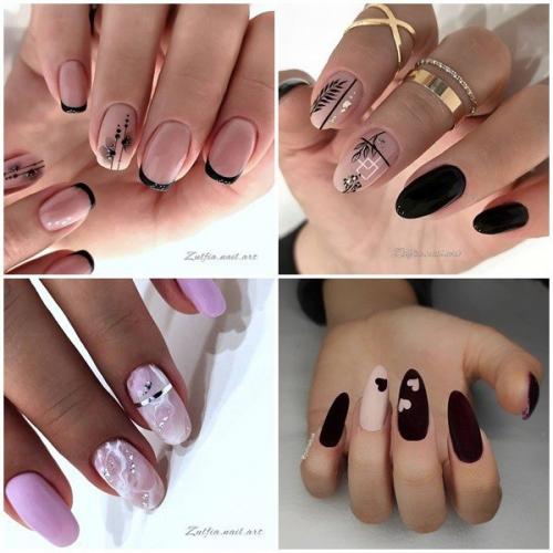 40 классный идей маникюра для августа. 04