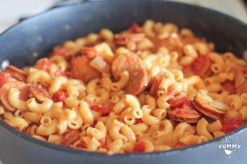 Макароны с колбасой. 04 Макароны с колбасой. 04