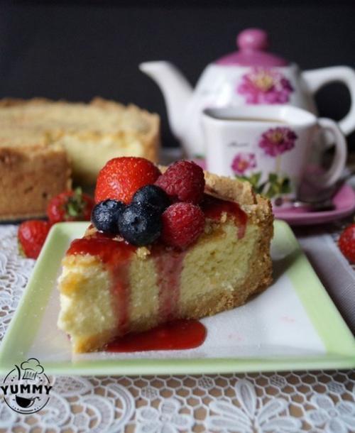 Очень нежный творожный пирог. Очень нежный творожный пирог.