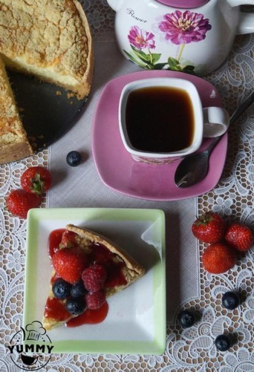 Очень нежный творожный пирог. 09 Очень нежный творожный пирог. 09