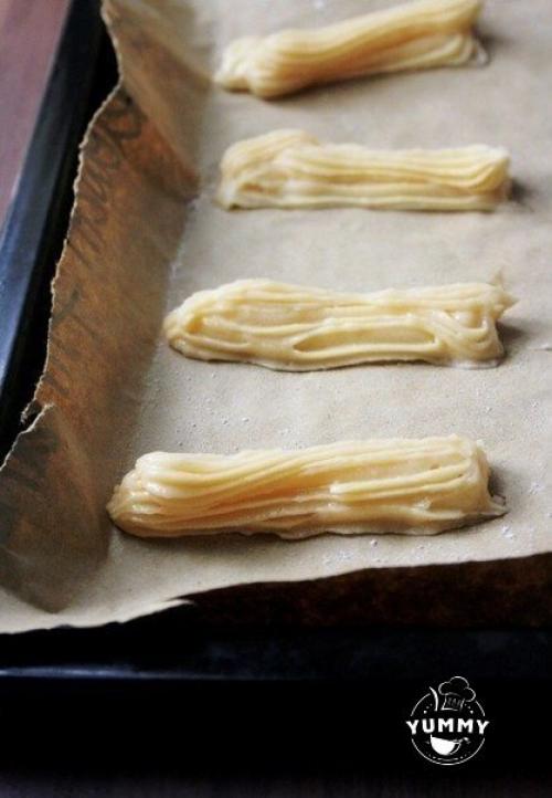 Эклеры. Ингредиенты: - Сливочное масло - 100 г. 03 Эклеры. Ингредиенты: - Сливочное масло - 100 г. 03