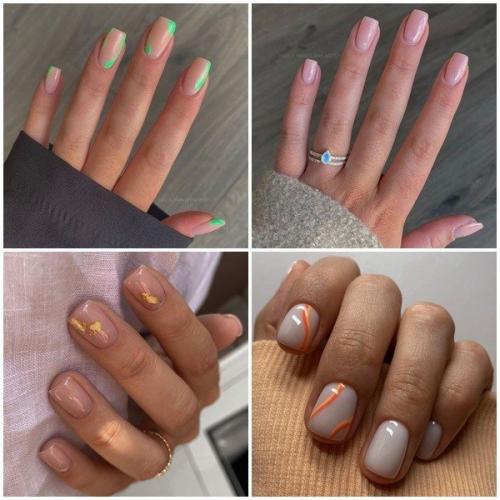 40 классный идей маникюра для августа. 01