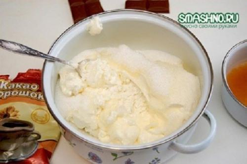 Интересный творожный десерт. 02 Интересный творожный десерт. 02