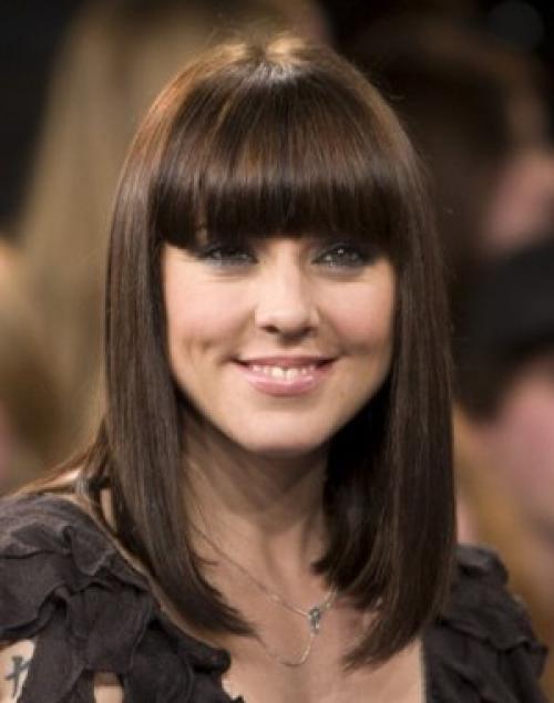 Как подстричь прямую чёлку самостоятельно.