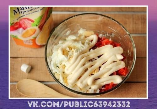 Потрясающий результат. Салат Шедевр с курицей и сладким перцем отлично подойдет к новогоднему столу! 04 Потрясающий результат. Салат Шедевр с курицей и сладким перцем отлично подойдет к новогоднему столу! 04